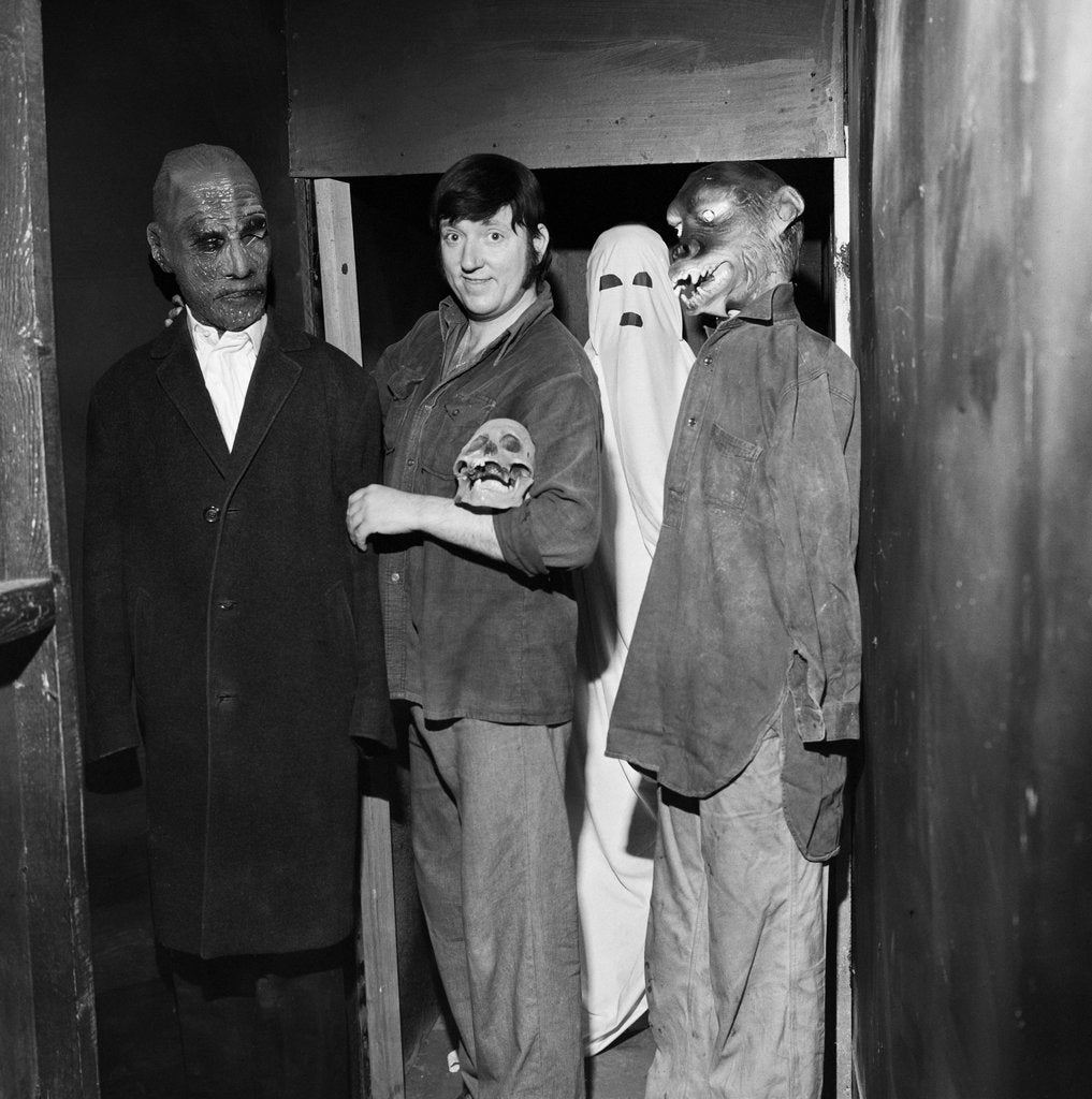 Detail of House of Horrors at White City by Manx Press Pictures
