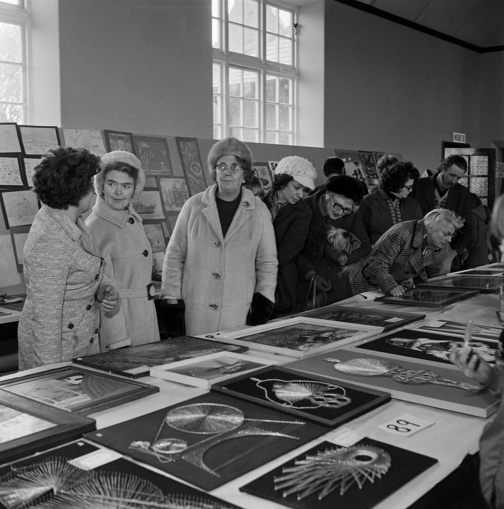 Detail of Sulby Art Show by Manx Press Pictures