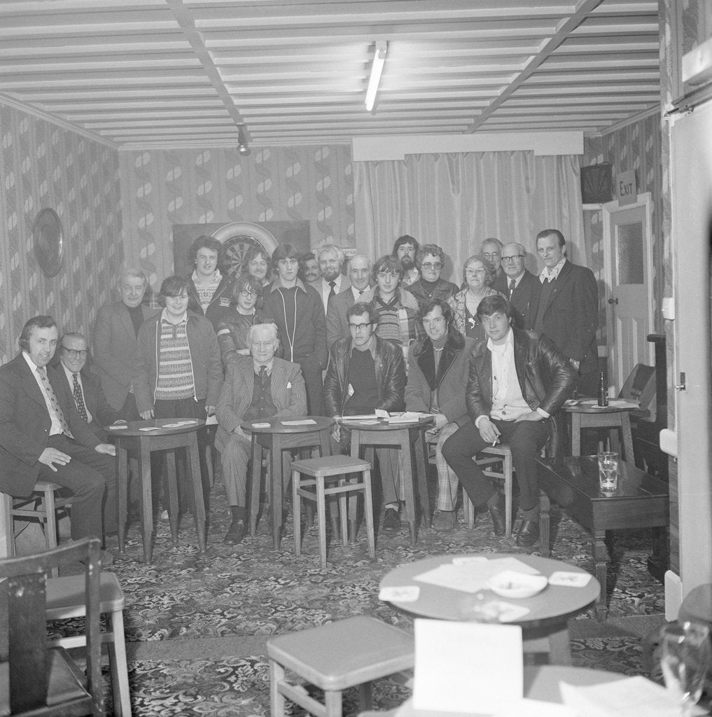 Detail of Peel Angling Club, White House public house by Manx Press Pictures