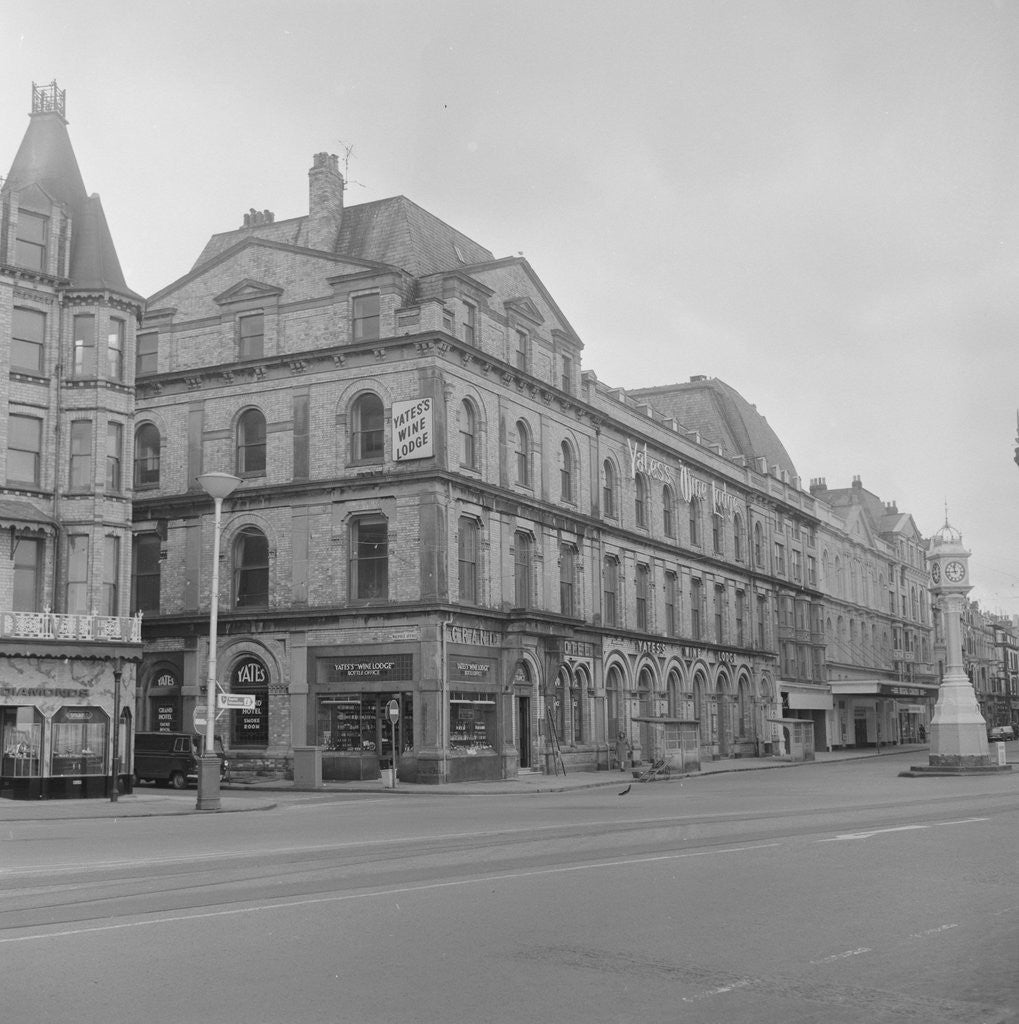 Detail of Grand hotel, Victoria Street by Manx Press Pictures