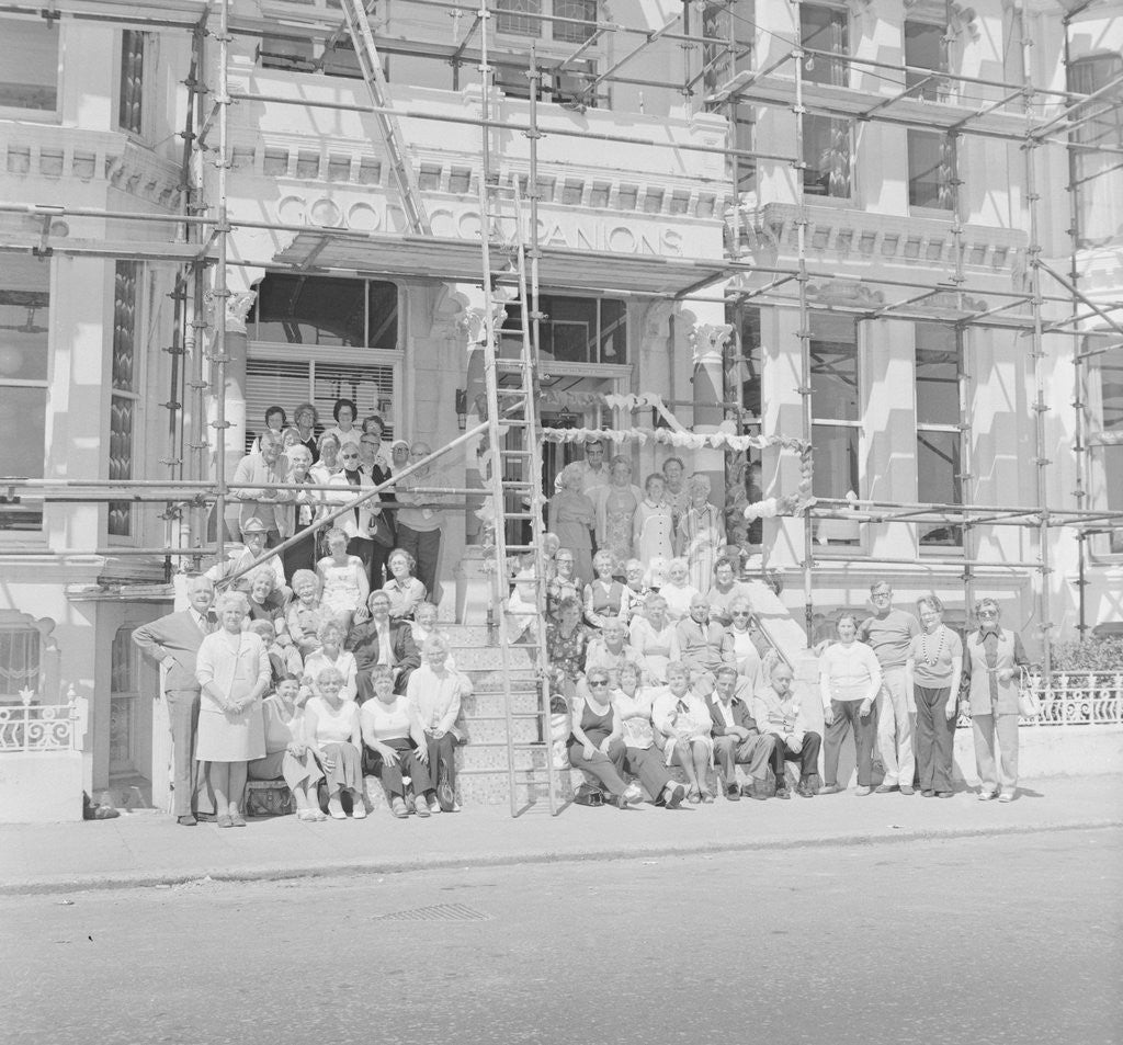 Detail of Good Companions hotel by Manx Press Pictures