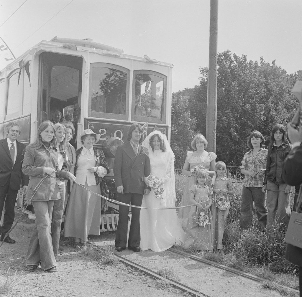 Detail of Manx Electric Railway re-opening to Ramsey by Manx Press Pictures