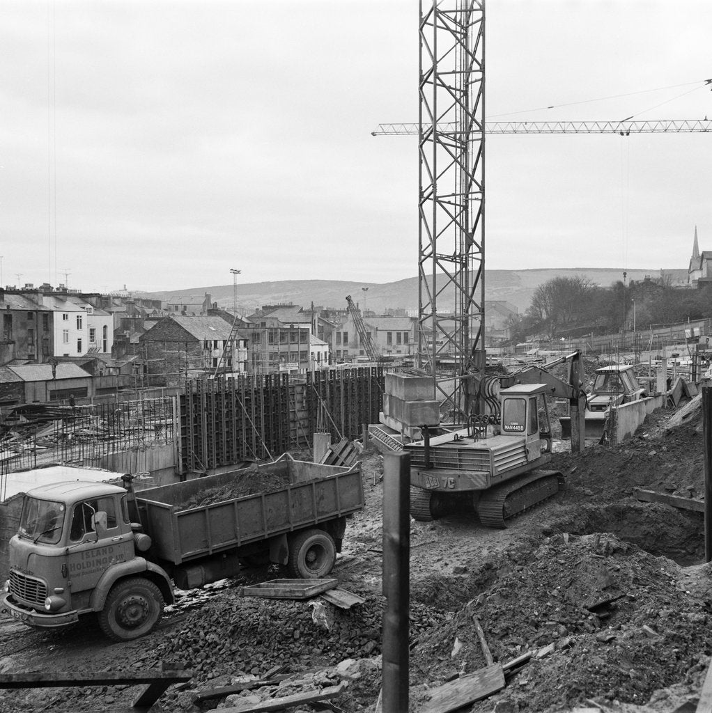 Detail of Myton progress, Chester Street site, Douglas by Manx Press Pictures