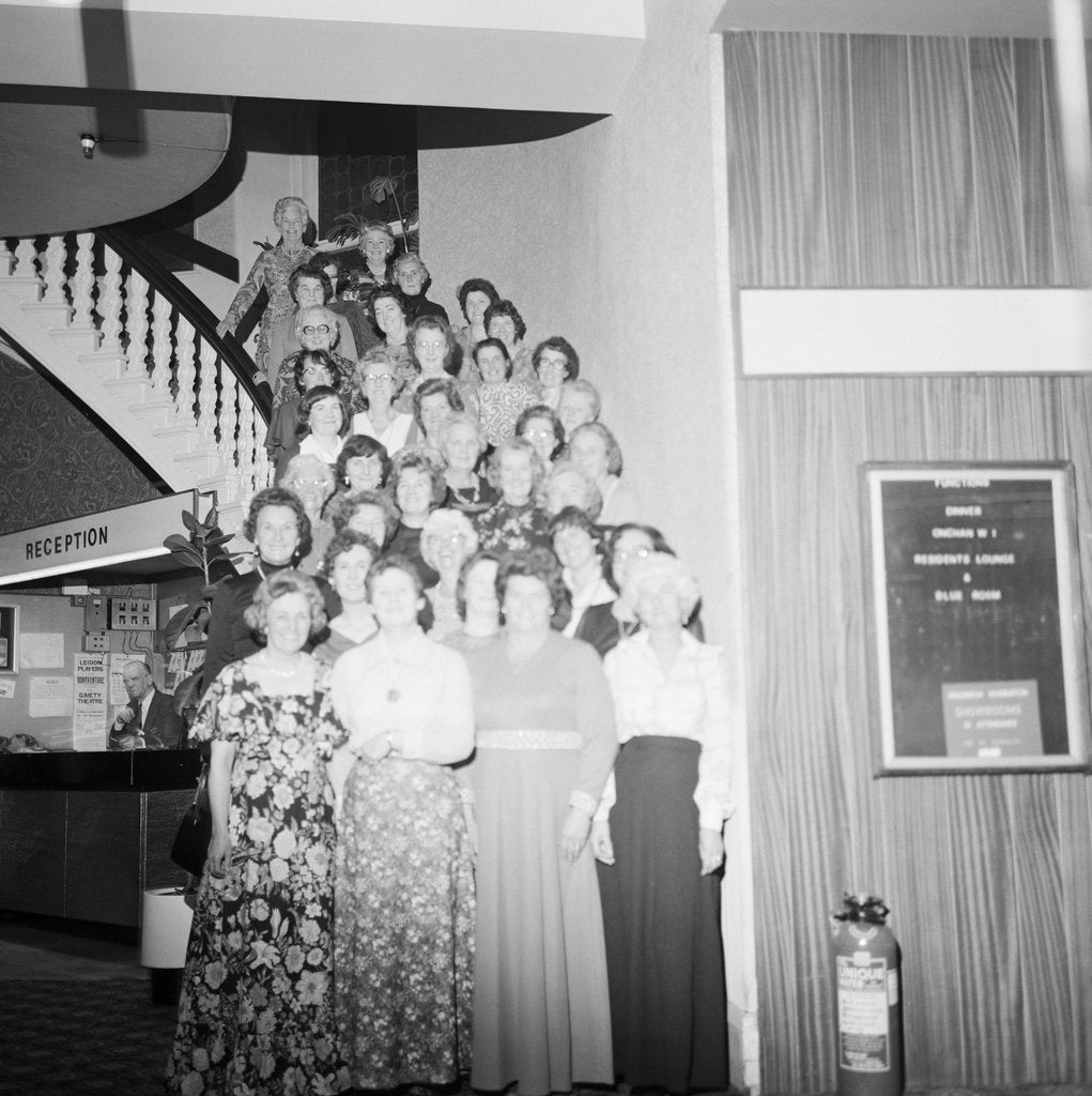 Detail of Onchan Jubilee Women's Institute, Villiers, Douglas by Manx Press Pictures