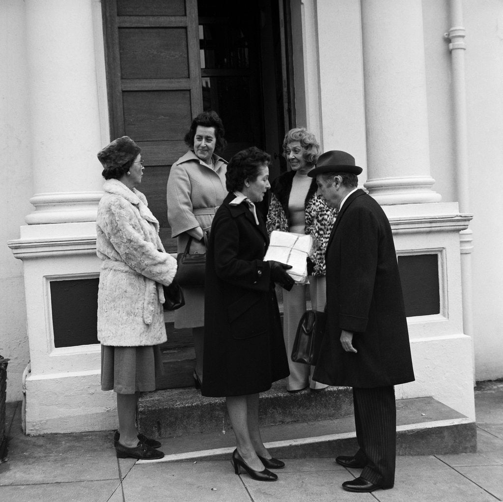 Detail of Birch petition given to Isle of Man Government Office by Manx Press Pictures