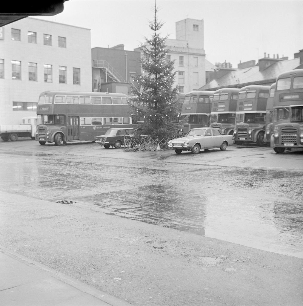 Detail of Bus strike, Lord Street, Douglas by Manx Press Pictures