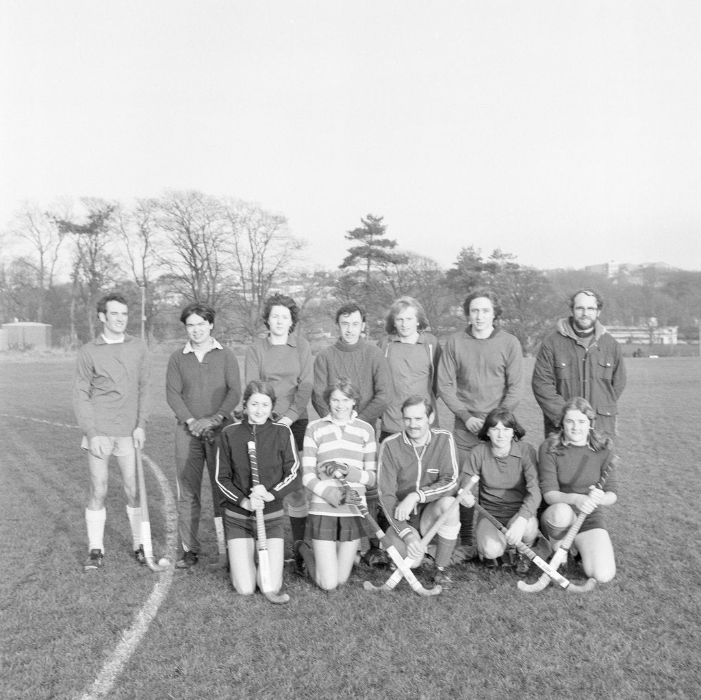 Detail of Hockey match at Bowl, Douglas by Manx Press Pictures