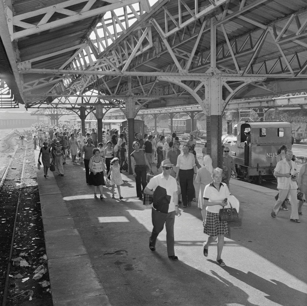 Detail of Douglas Railway Station by Manx Press Pictures