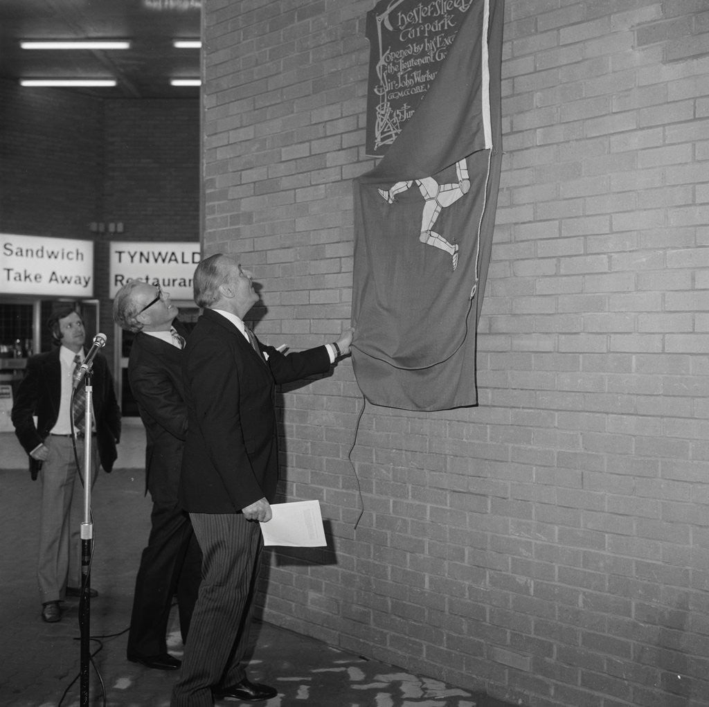 Detail of Opening the Chester Street car park, Douglas by Manx Press Pictures