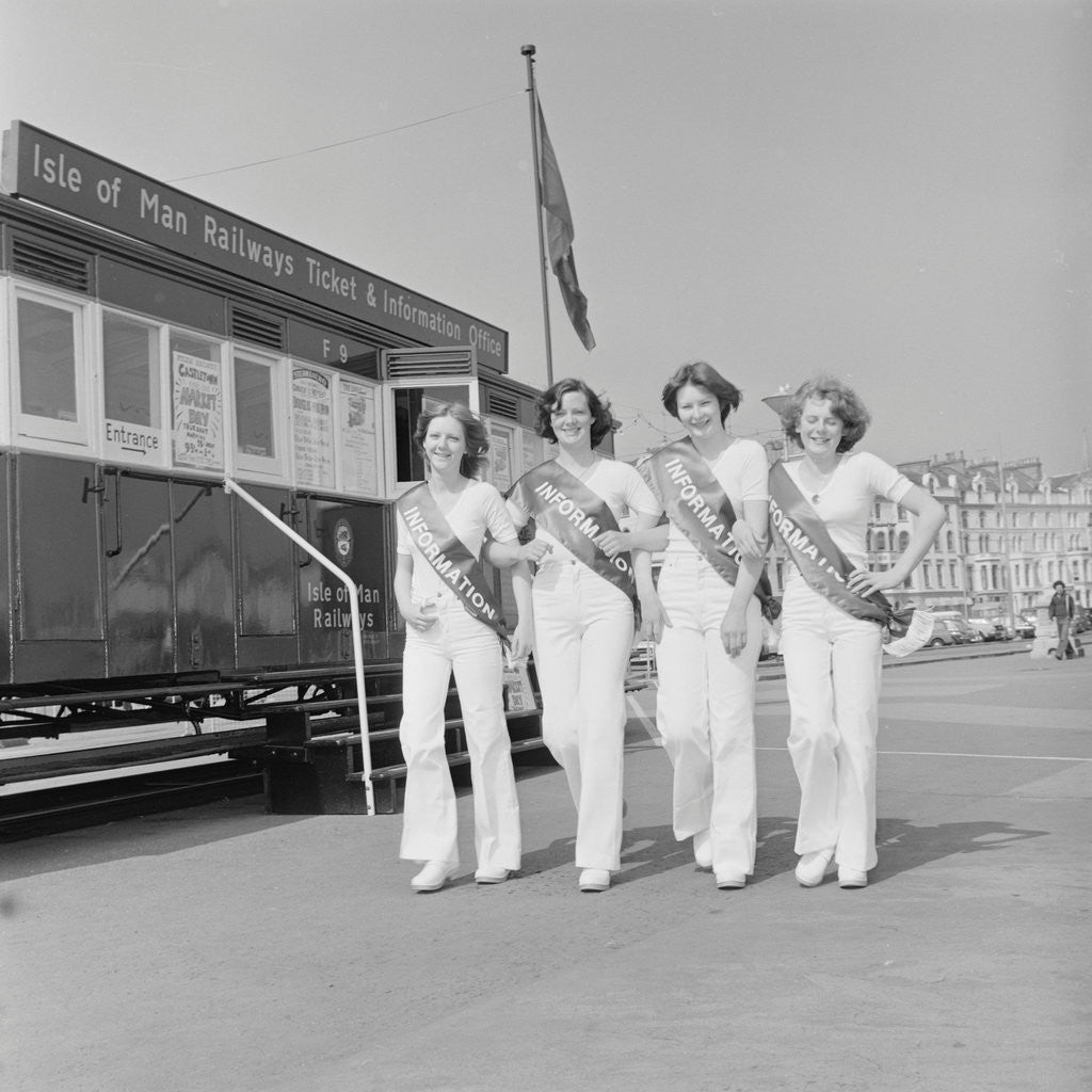 Detail of Tourist Board Information Couriers by Manx Press Pictures