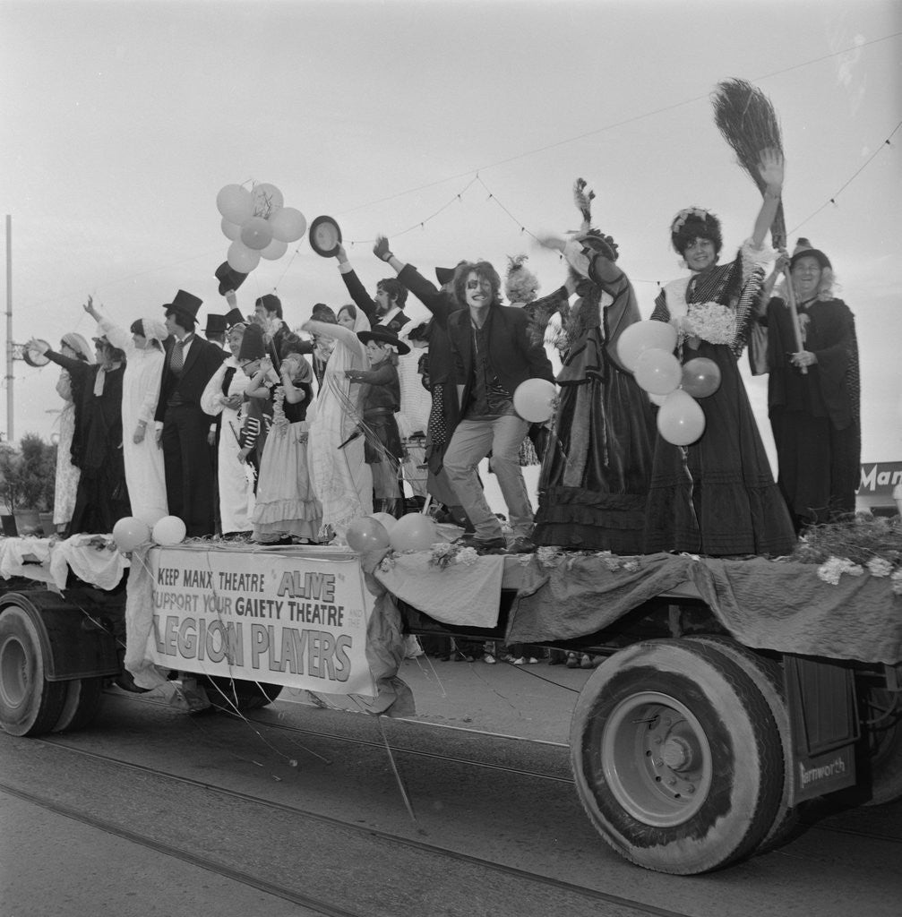 Detail of Douglas Carnival by Manx Press Pictures