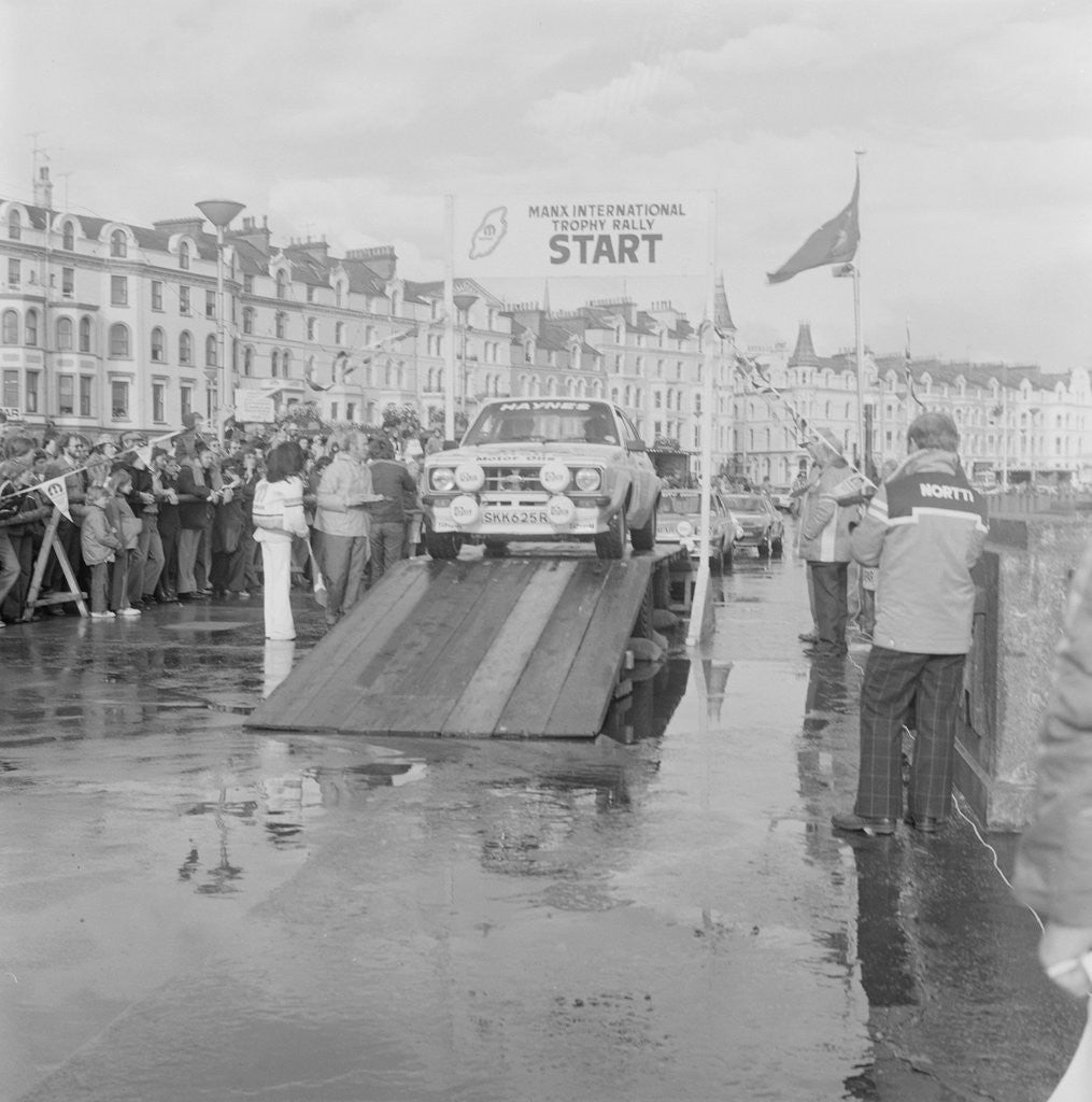Detail of Manx International Trophy Rally Start by Manx Press Pictures