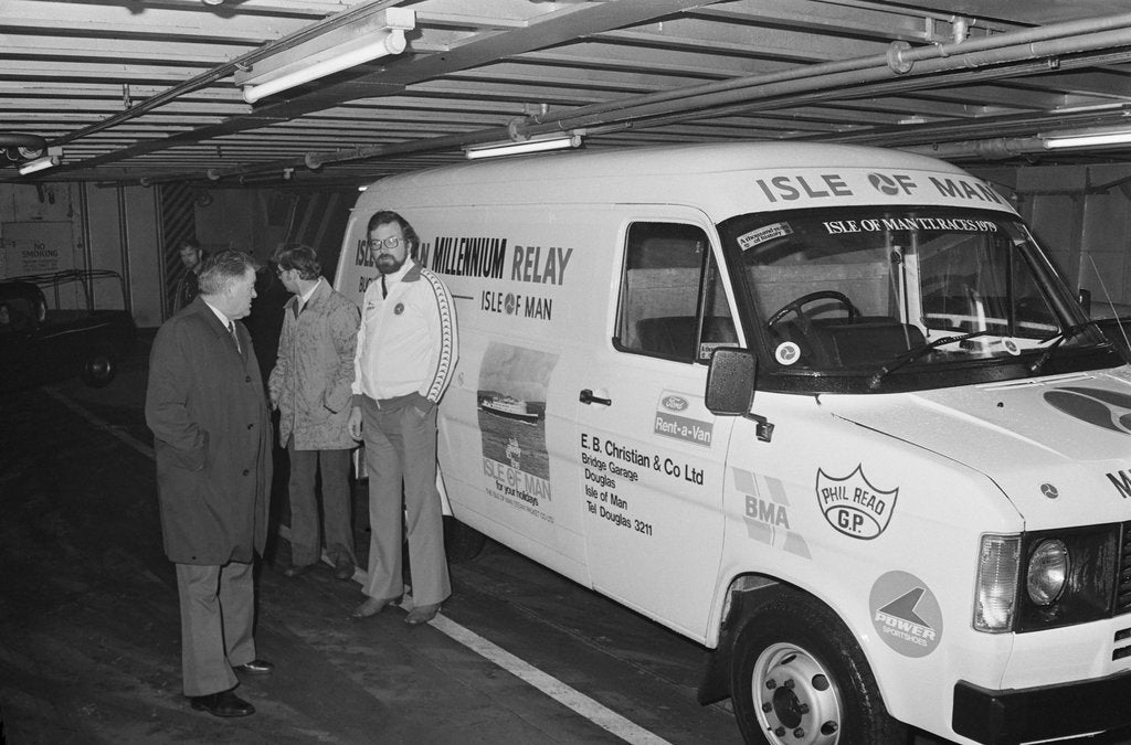 Detail of Isle of Man Tourist Board Millennium Van by Manx Press Pictures