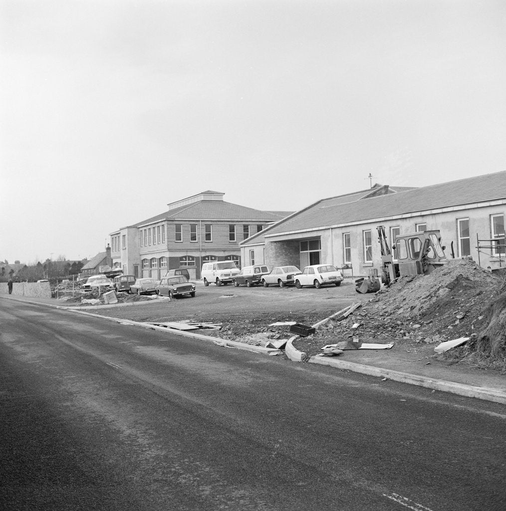 Detail of Peel new school by Manx Press Pictures