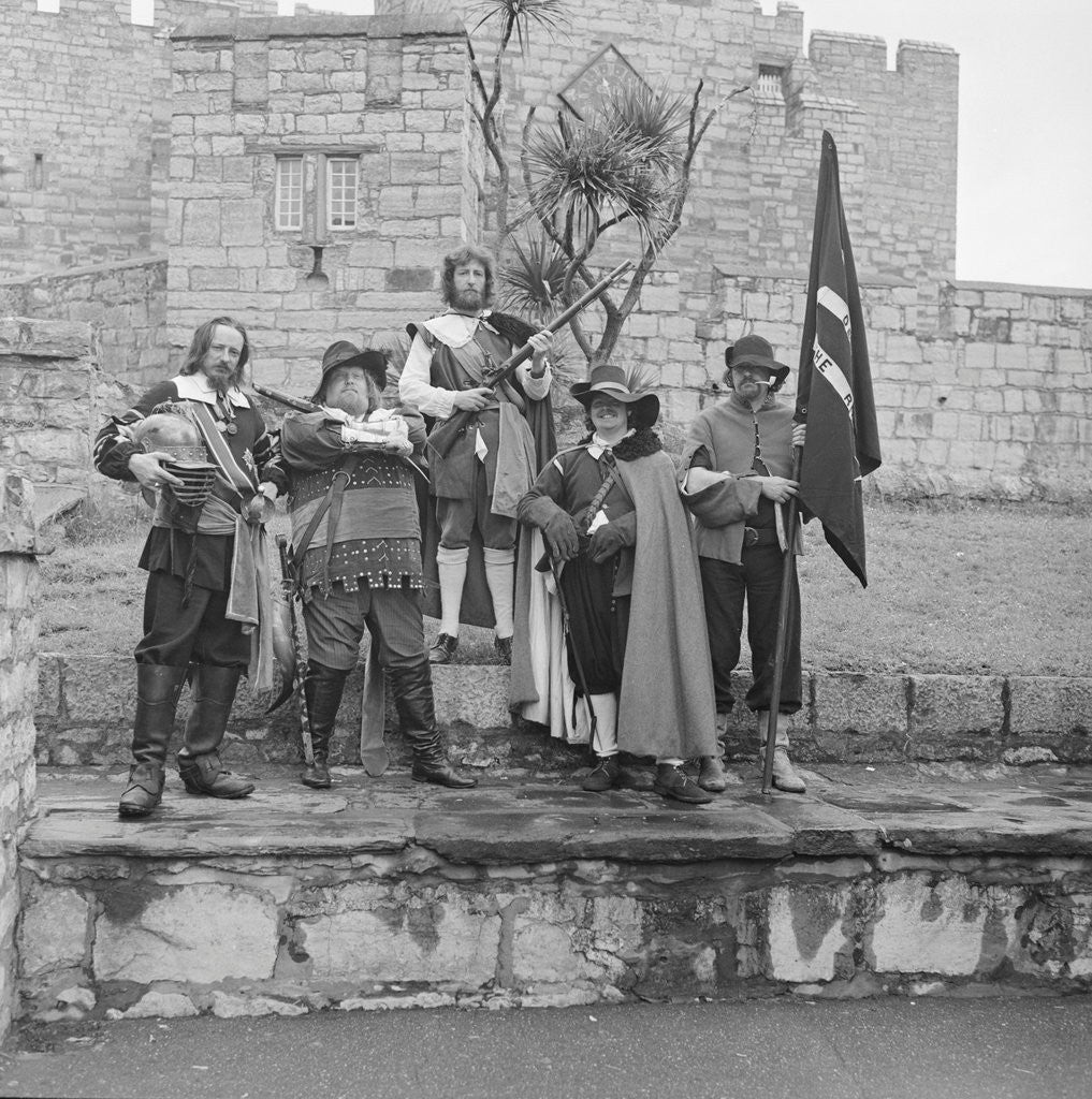 Detail of 17th century pageant, Castle Rushen by Manx Press Pictures