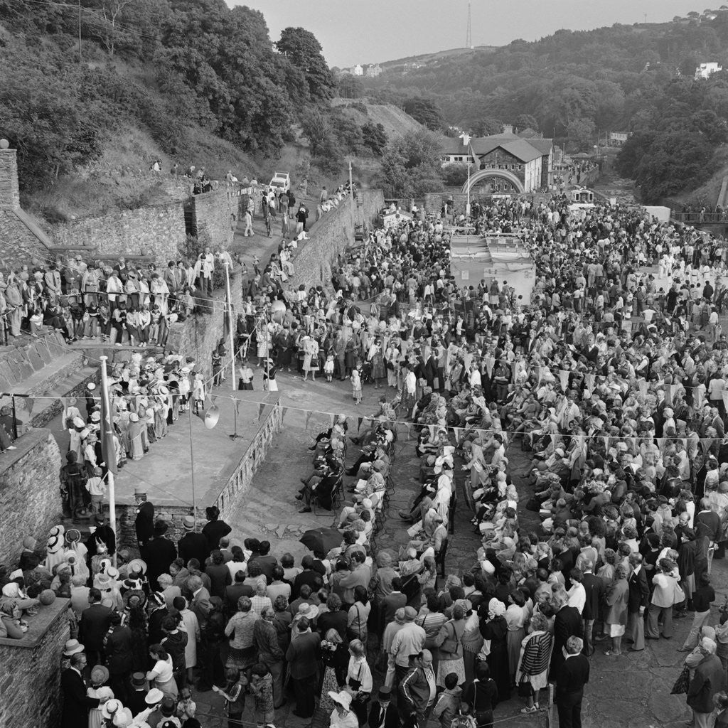 Detail of Laxey Fair by Manx Press Pictures