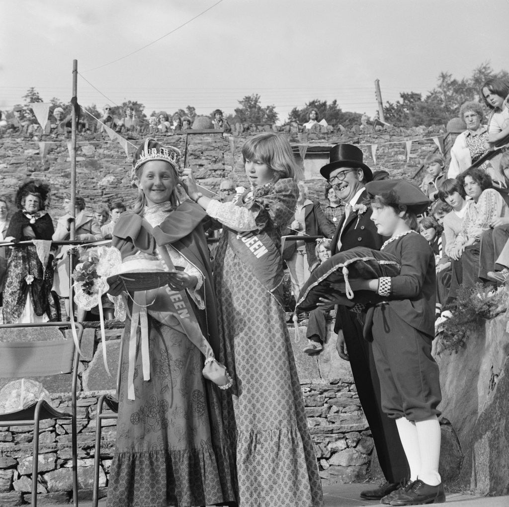 Detail of Laxey Fair by Manx Press Pictures