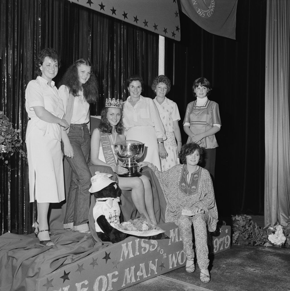 Detail of Miss Isle of Man, Villa Marina by Manx Press Pictures