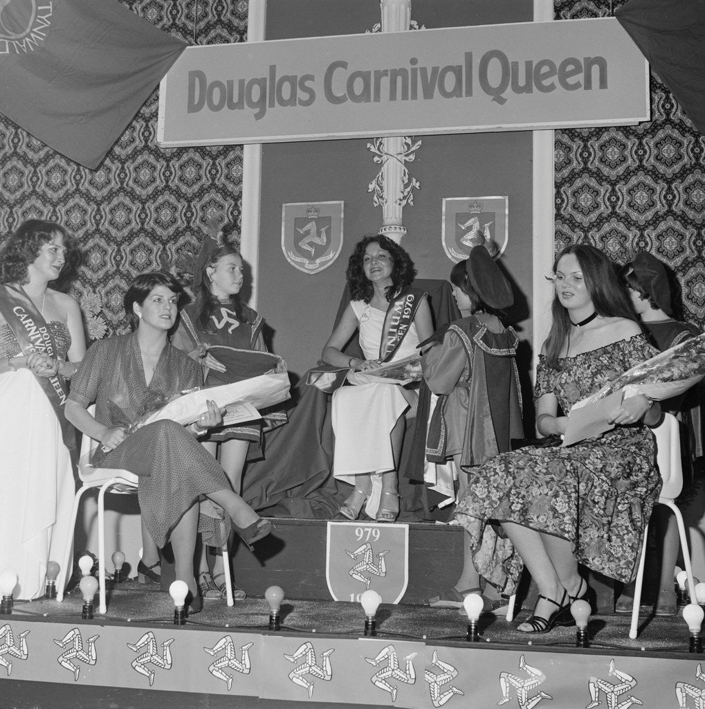 Detail of Douglas Carnival Queen by Manx Press Pictures