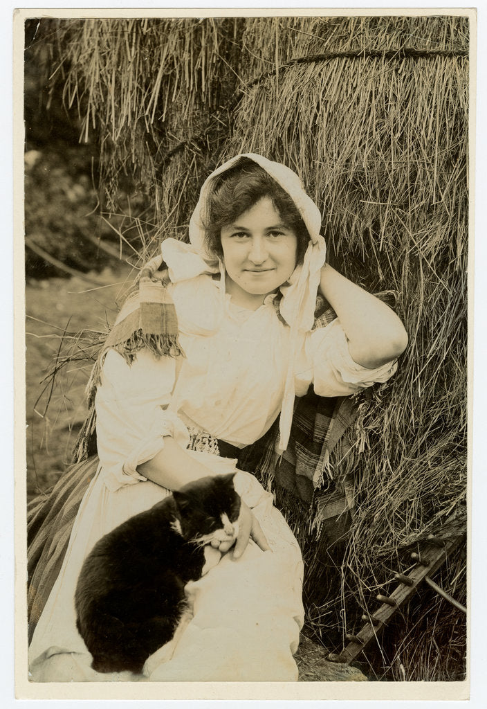 Detail of Bessie Christian of Lezayre by George Bellett Cowen