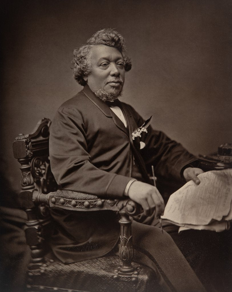 Detail of Studio portrait of James Brown by Anonymous