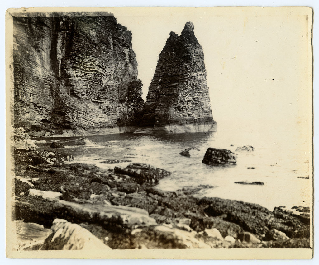 Detail of Sugar Loaf Rock by W. H. Tomkinson