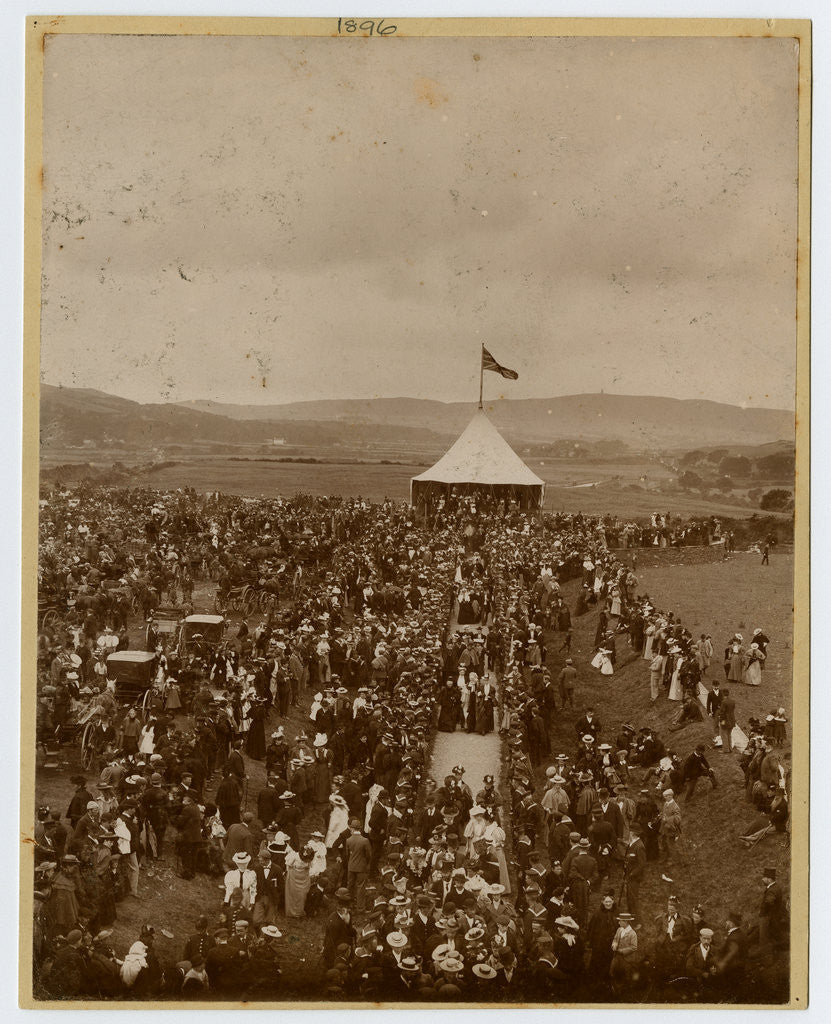 Detail of Tynwald ceremony, Isle of Man by Anonymous