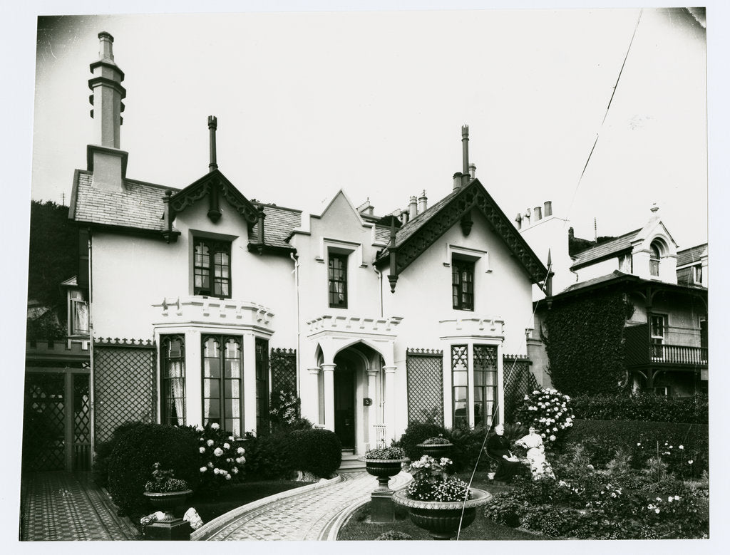 Detail of Min-y-don, Strathallen Crescent, Douglas by George Bellett Cowen