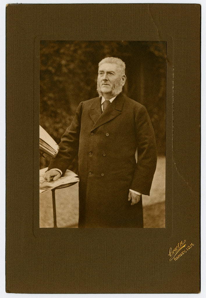 Detail of Dr Clague by George Bellett Cowen