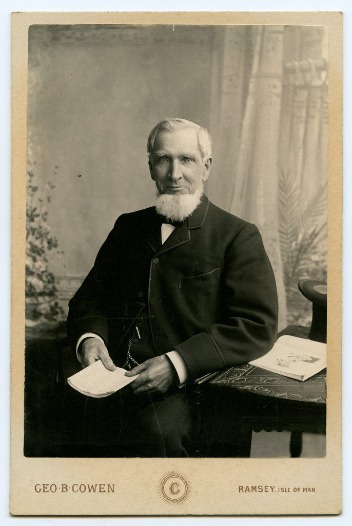 Detail of Edward Corteen (b.1827-d.1913) by George Bellett Cowen