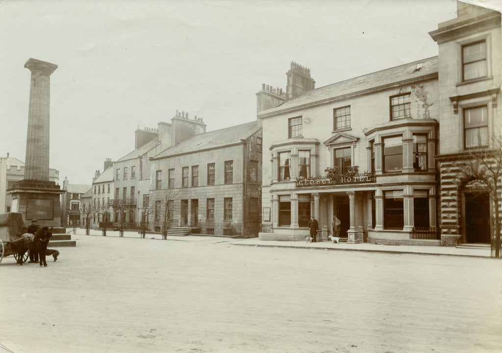 Detail of George Hotel, Castletown by Anonymous