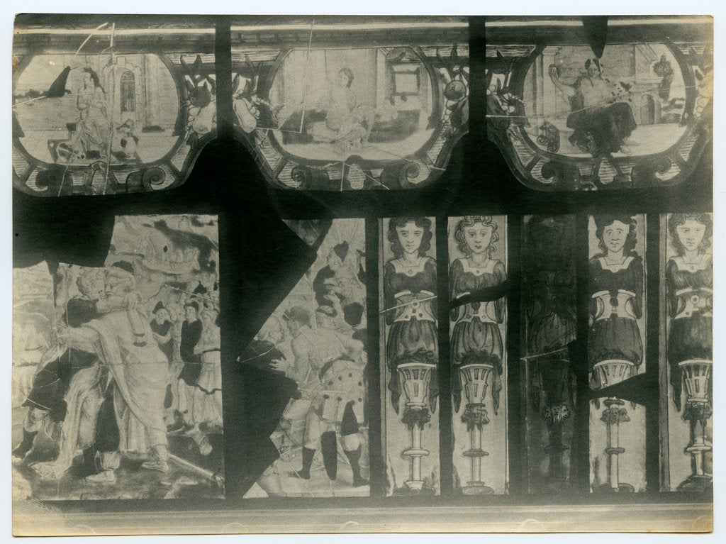 Detail of Castle Rushen interior, Castletown by George Bellett Cowen