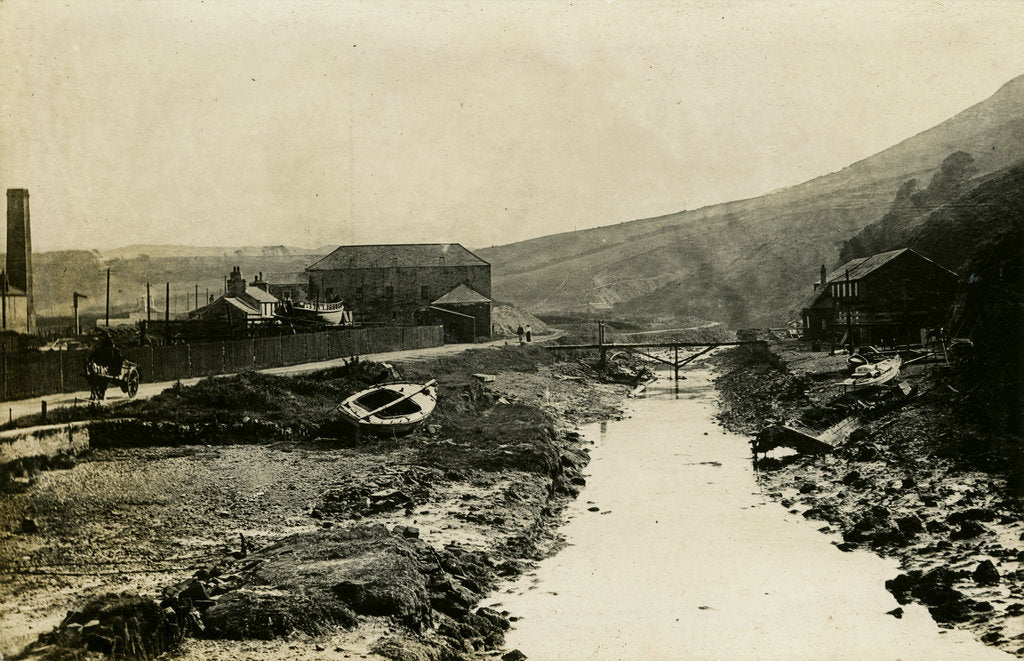 Detail of The River Neb at Close Chairn, Peel by George Goodwin