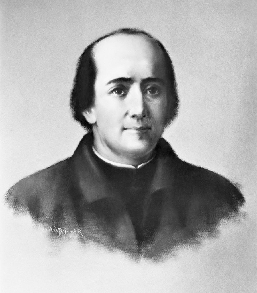 Detail of Portrait of Marquette by Anonymous