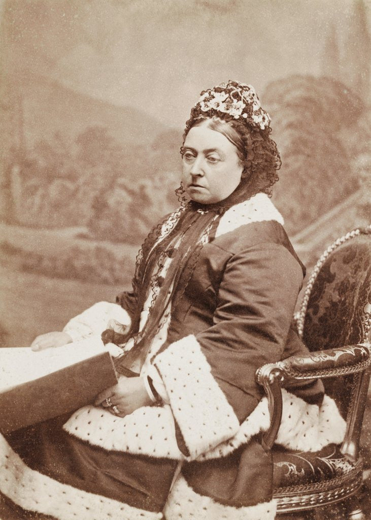 Detail of Queen Victoria by Anonymous
