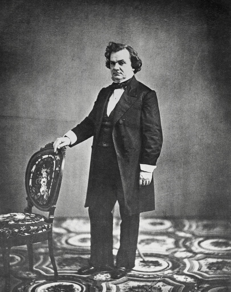 Detail of Senator Stephen Douglas by Anonymous