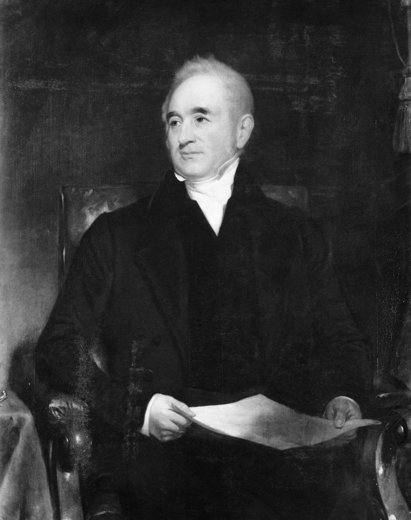 Detail of Painting of George Stephenson by Anonymous