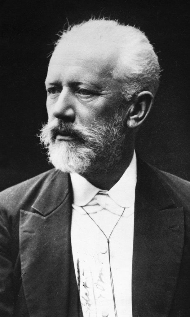 Detail of Russian Composer Tchaikovsky by Anonymous