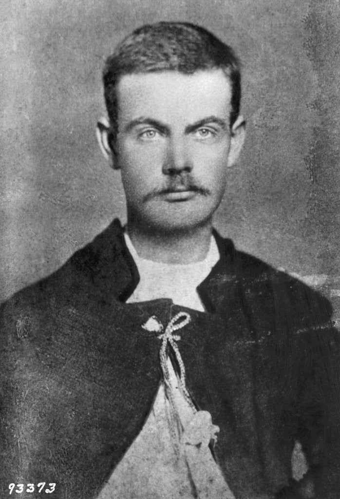 Detail of Portrait of Bob Younger by Anonymous