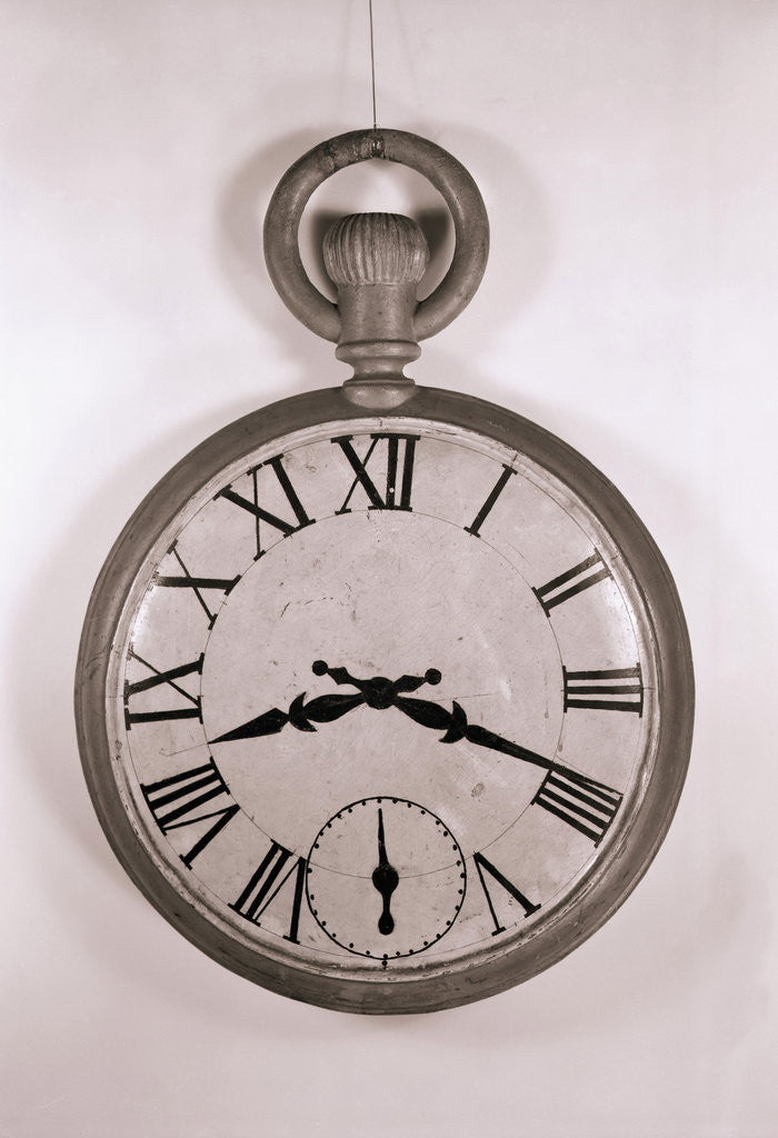 Detail of A Watchmaker's Sign by Anonymous