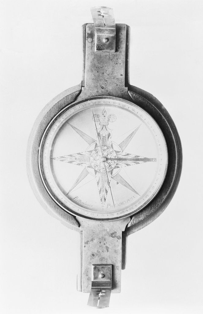 Detail of Rittenhouse Compass by Anonymous