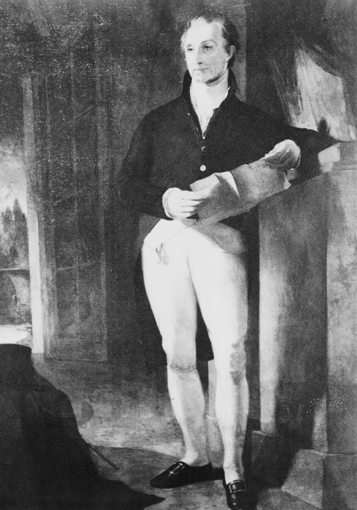 Detail of Portrait of James Monroe by Anonymous