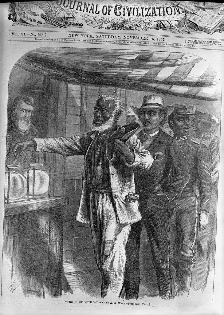 Detail of Reconstruction of the South by Anonymous