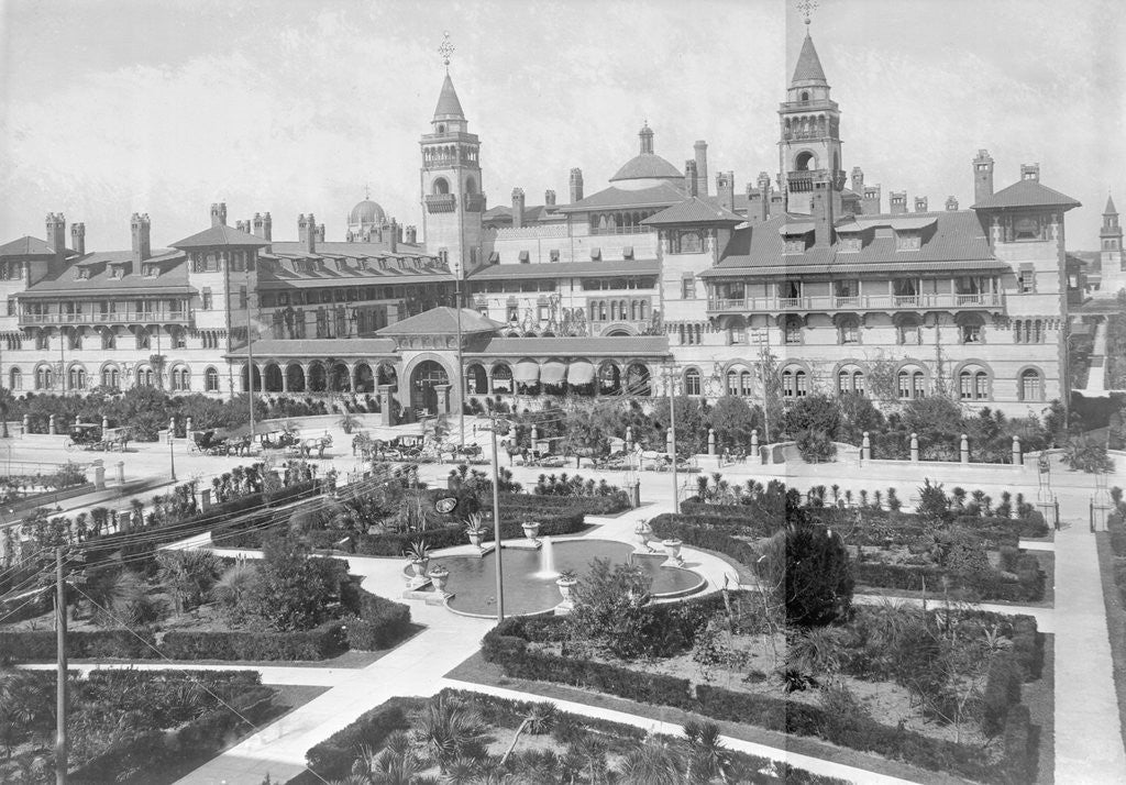 Detail of Ponce De Leon Resort Hotel by Anonymous