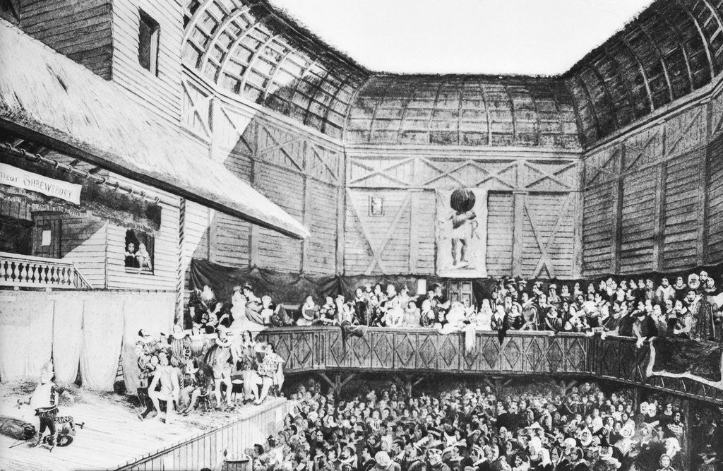 Detail of Globe Threatre by Anonymous
