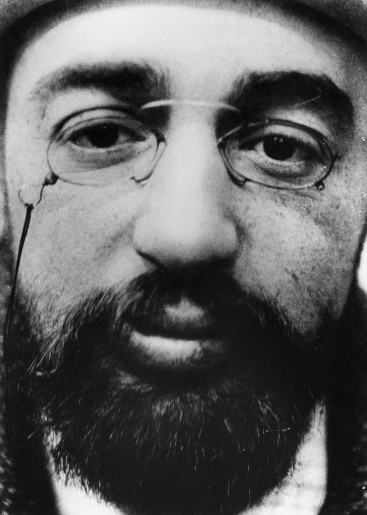 Detail of Face of French Artist Henri de Toulouse-Lautrec by Anonymous