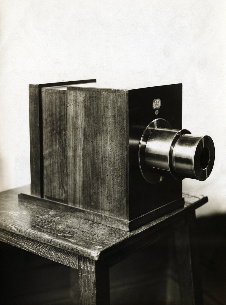 Detail of Early Camera by Corbis