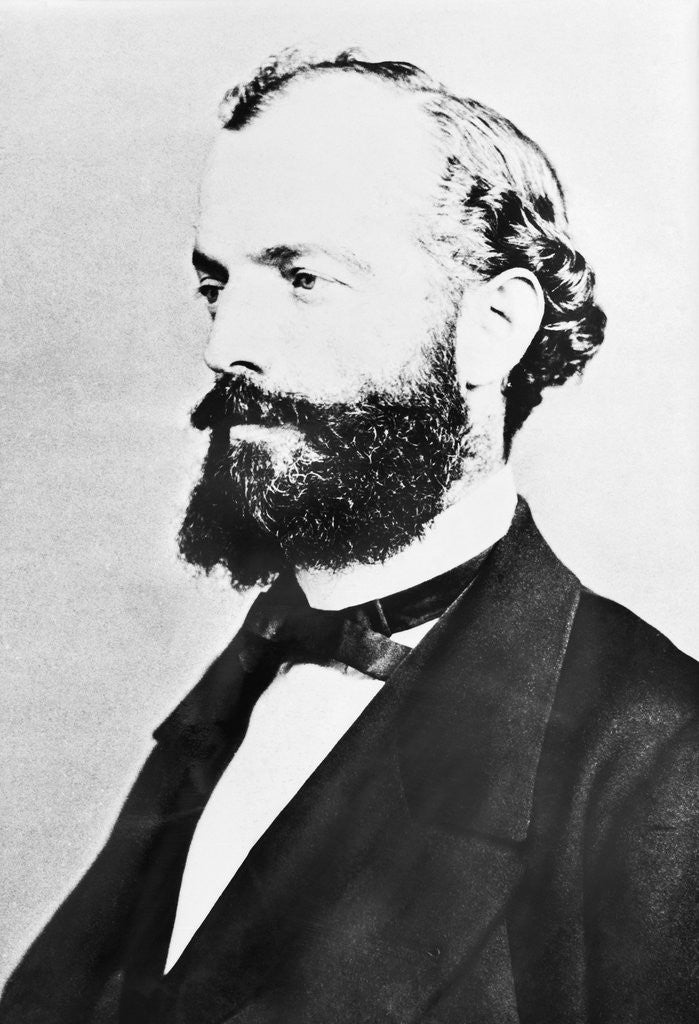 Detail of Friedrich August Kekule von Stradonitz by Anonymous