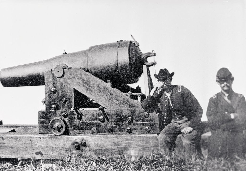 Detail of Confederates Cannon Called the Whistling Dick by Corbis