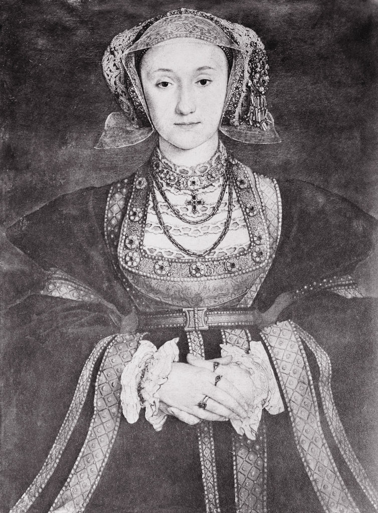 Detail of Anne of Cleves by Hans Holbein The Younger